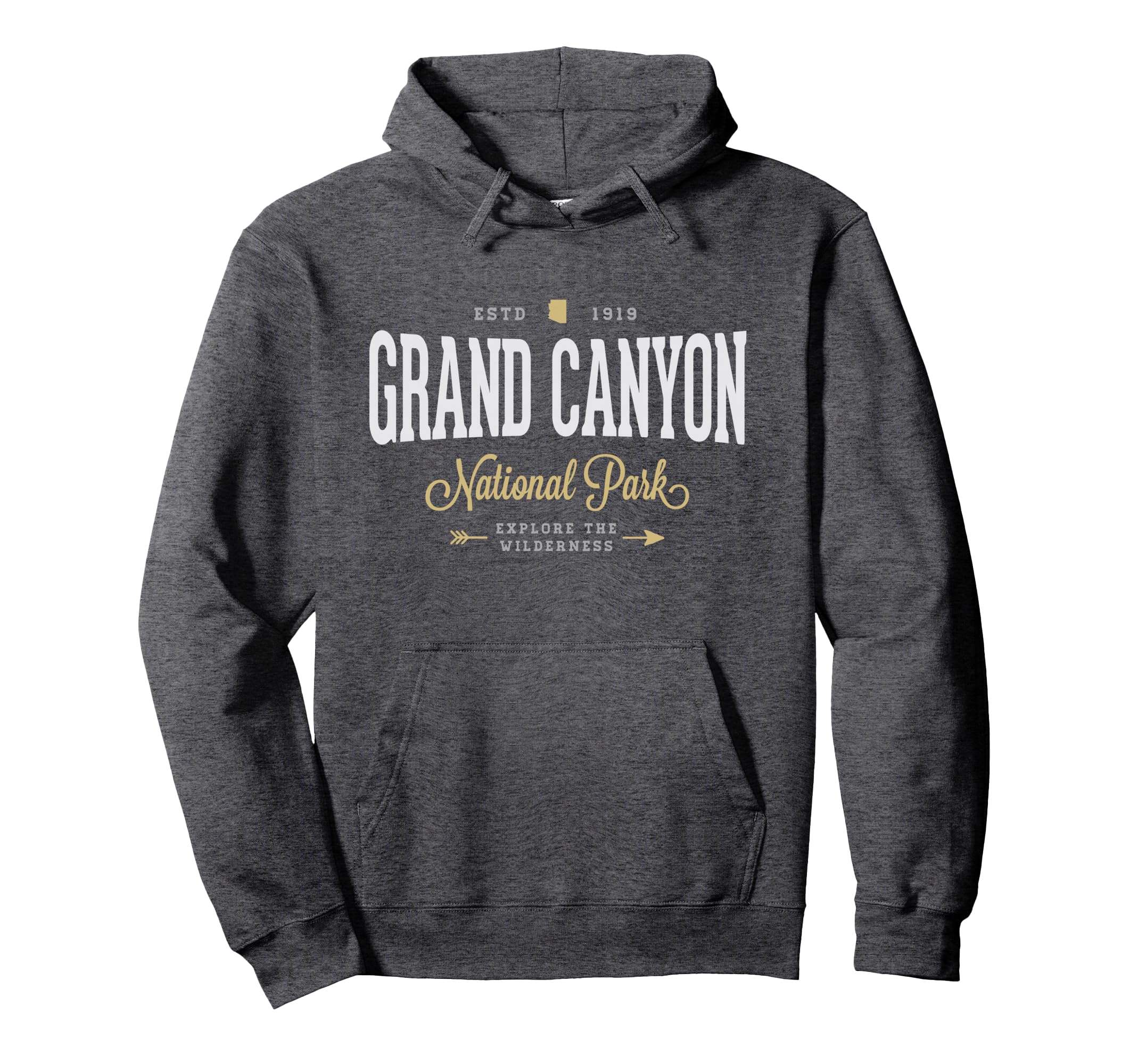 Grand Canyon Grand Canyon Sweatshirt - Minimalist Print for Adults - T-Shirt, Sweatshirt, Hoodie