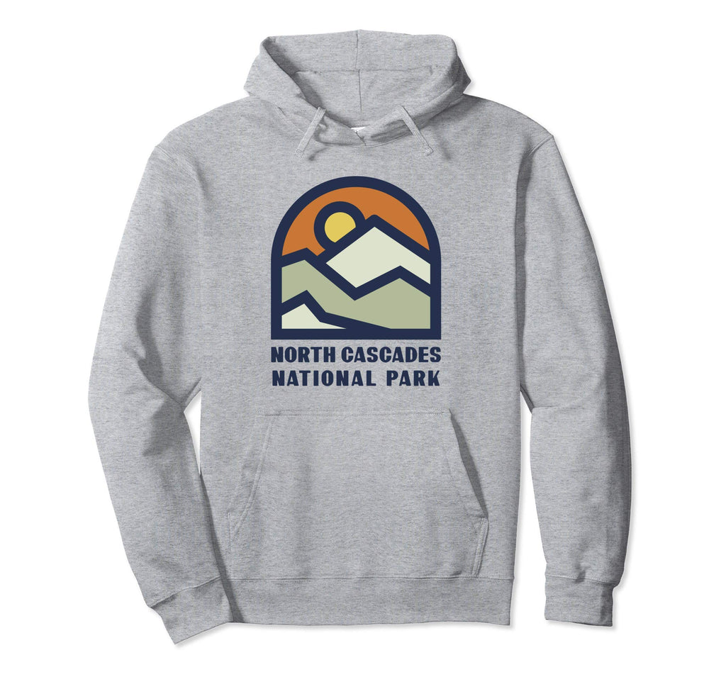 Family Vacation Gift North Cascades Hoodie - Fun Novelty Design for Adults - T-Shirt, Sweatshirt, Hoodie