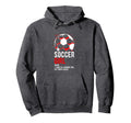Soccer Football Definition Hoodie - Novelty Apparel Unisex - T-Shirt, Sweatshirt, Hoodie