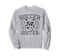 Coquette Bow Soccer Sister Game Day Sweatshirt - Custom Art Print Men Women - T-Shirt, Sweatshirt, Hoodie