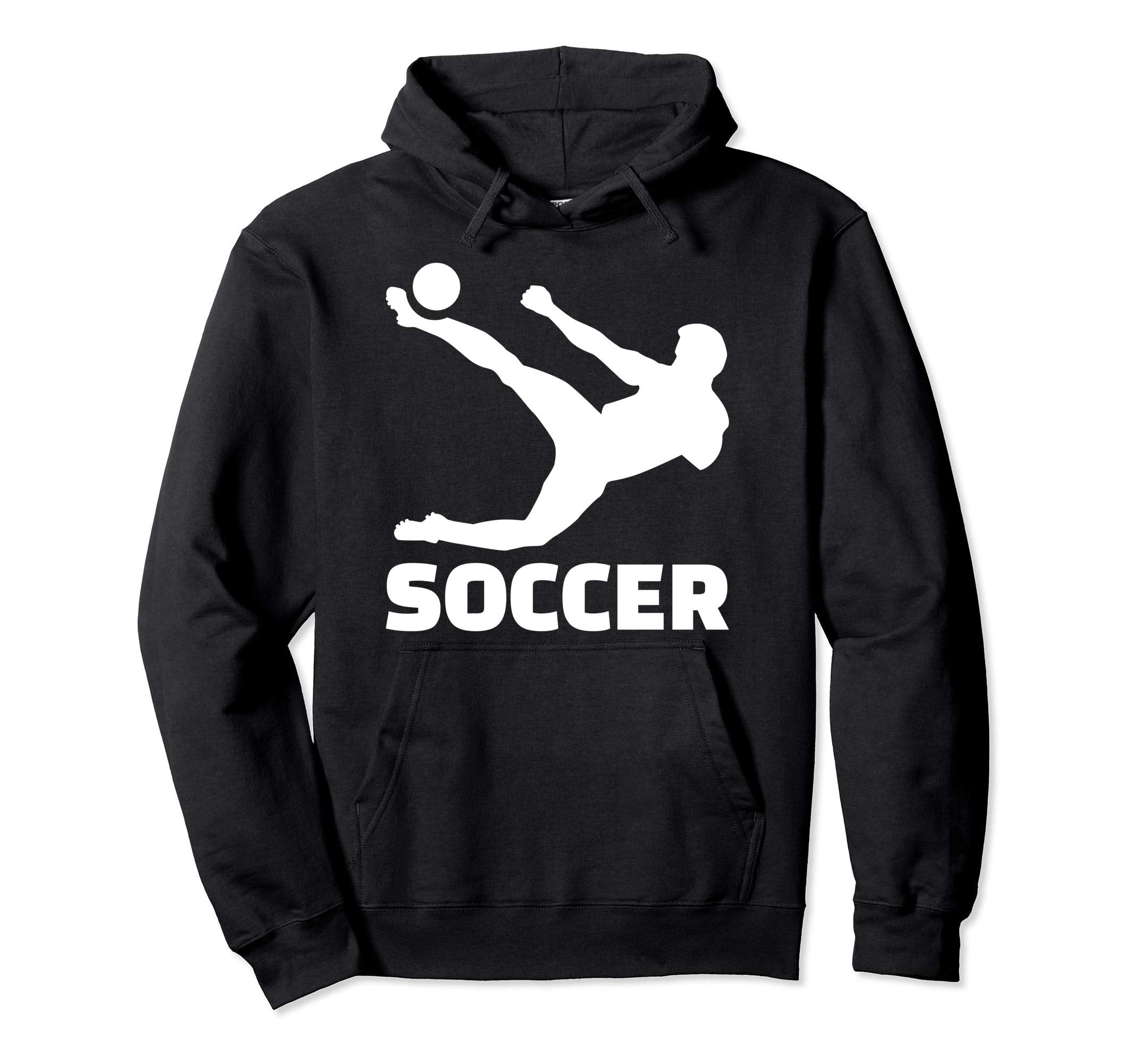Soccer Player Hoodie - Graphic Print Men Women - T-Shirt, Sweatshirt, Hoodie
