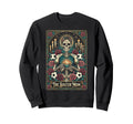 Soccer Mom Skeleton Coffee Roses Sweatshirt - Aesthetic Graphic for Adults - T-Shirt, Sweatshirt, Hoodie