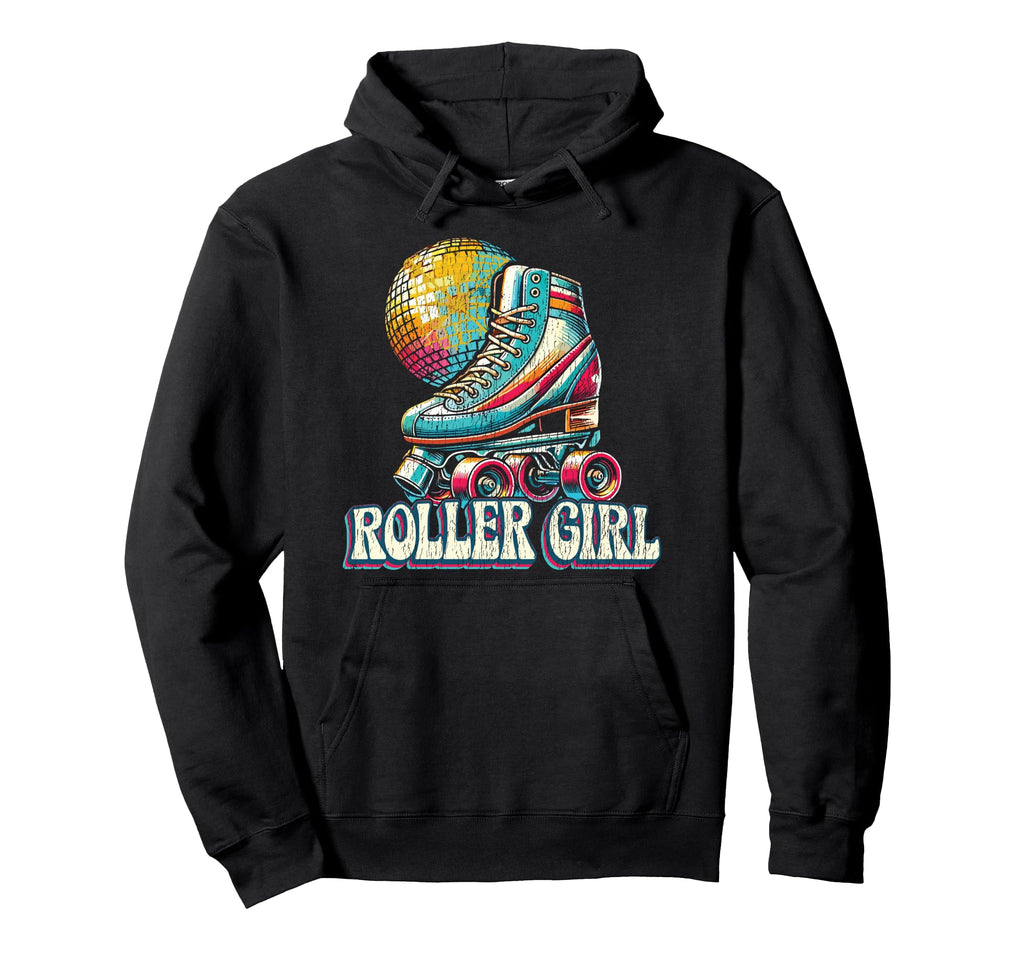 Roller Skating Skate 1970S Roller Hoodie - Graphic Print for Adults - T-Shirt, Sweatshirt, Hoodie