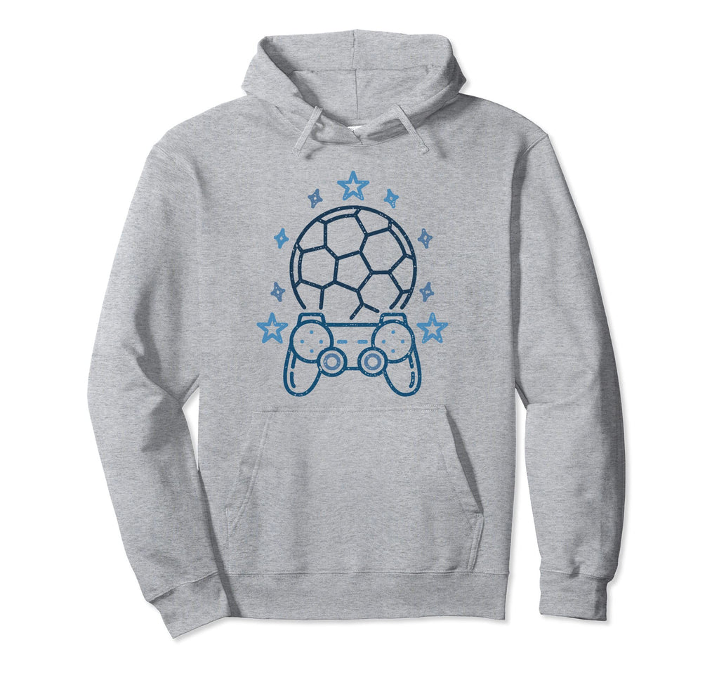 Football Player And Gamer Soccer And Hoodie - Custom Art Print Unisex - T-Shirt, Sweatshirt, Hoodie