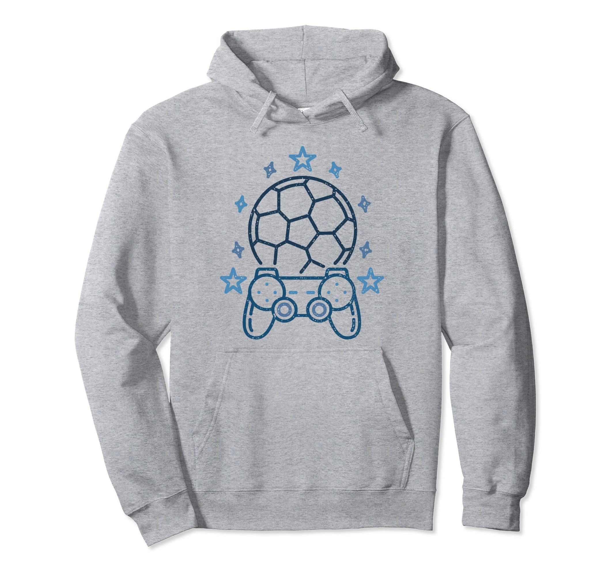 Football Player And Gamer Soccer And Hoodie - Custom Art Print Unisex - T-Shirt, Sweatshirt, Hoodie