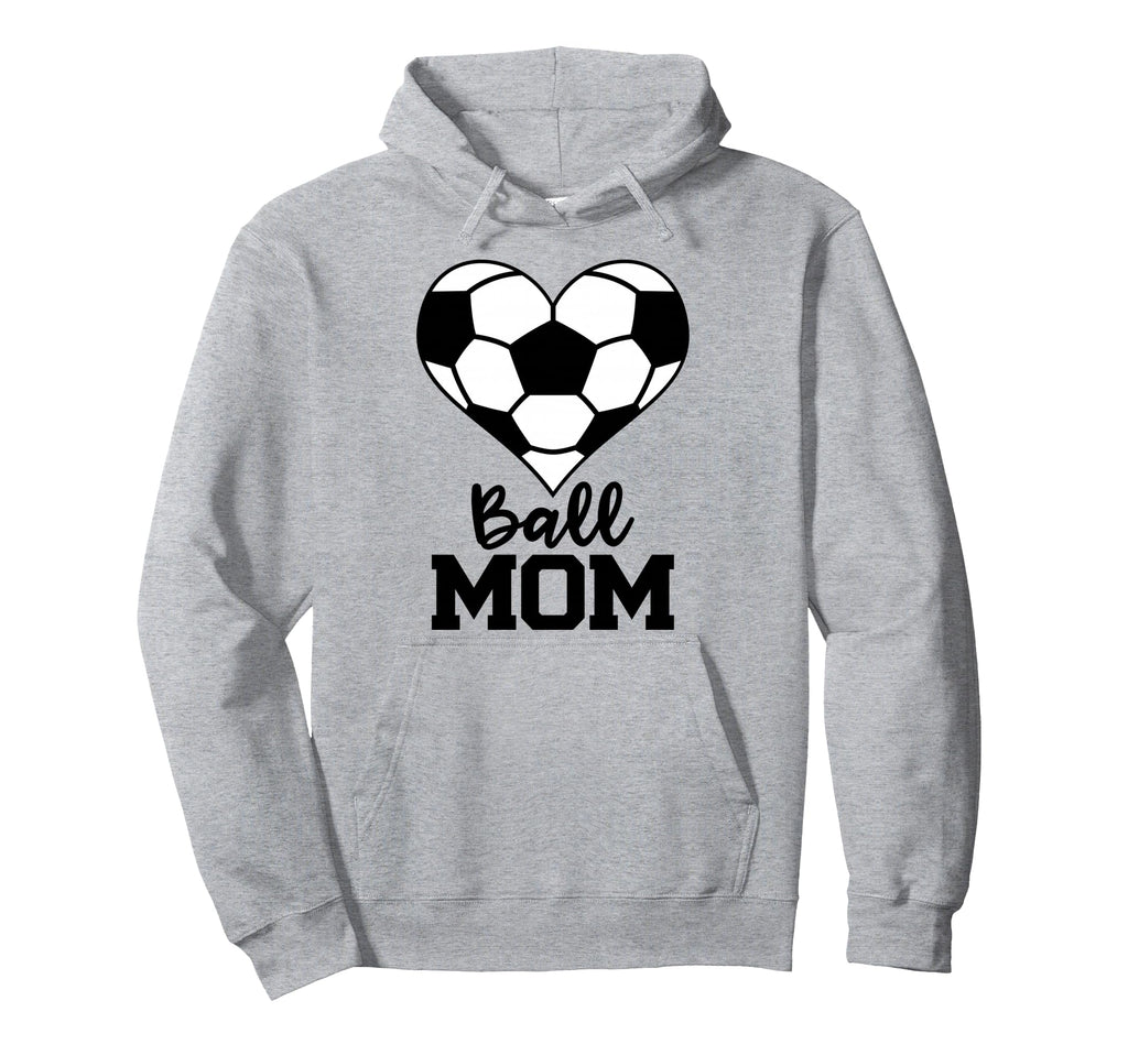 Ball Mom Funny Soccer Player Mom Gameday Hoodie - Custom Art Print Unisex - T-Shirt, Sweatshirt, Hoodie
