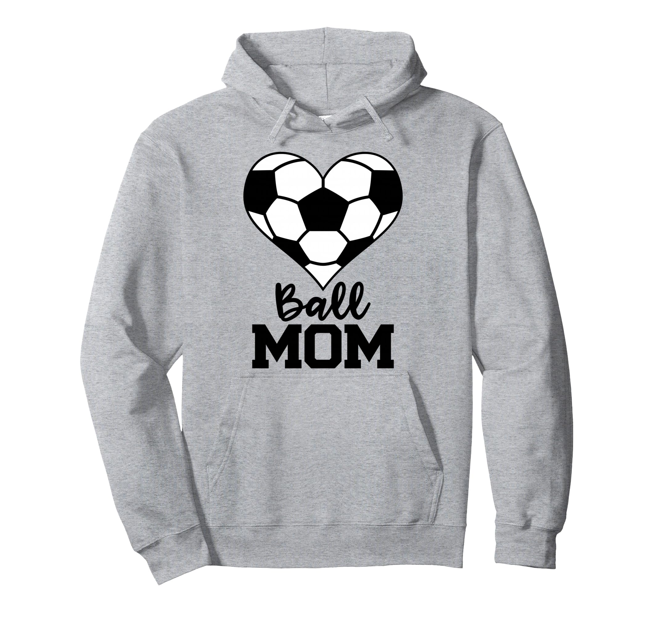 Ball Mom Funny Soccer Player Mom Gameday Hoodie - Custom Art Print Unisex - T-Shirt, Sweatshirt, Hoodie
