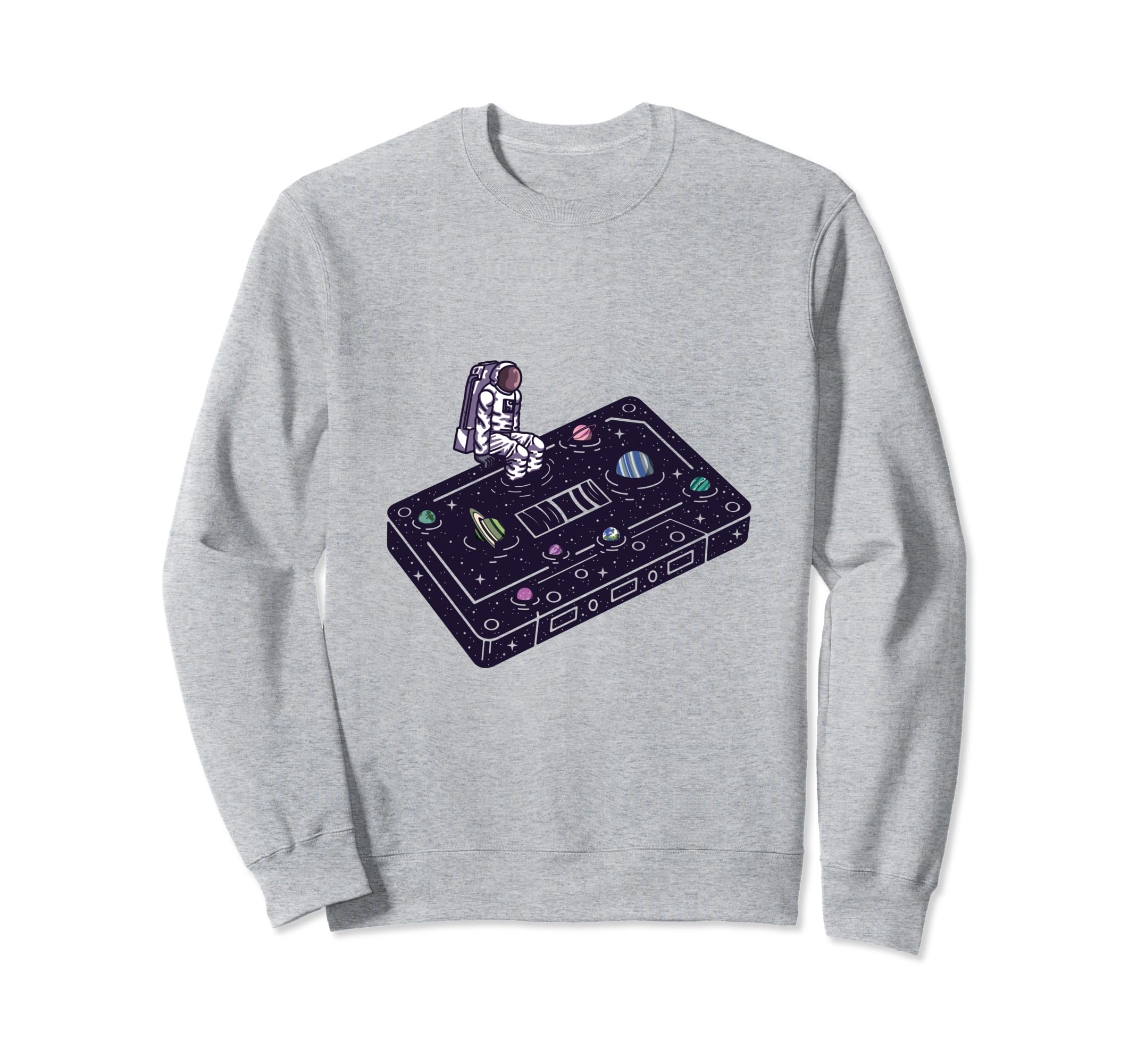 Astronaut Space Lover Musician Stars Sweatshirt - Graphic Print Men Women - T-Shirt, Sweatshirt, Hoodie