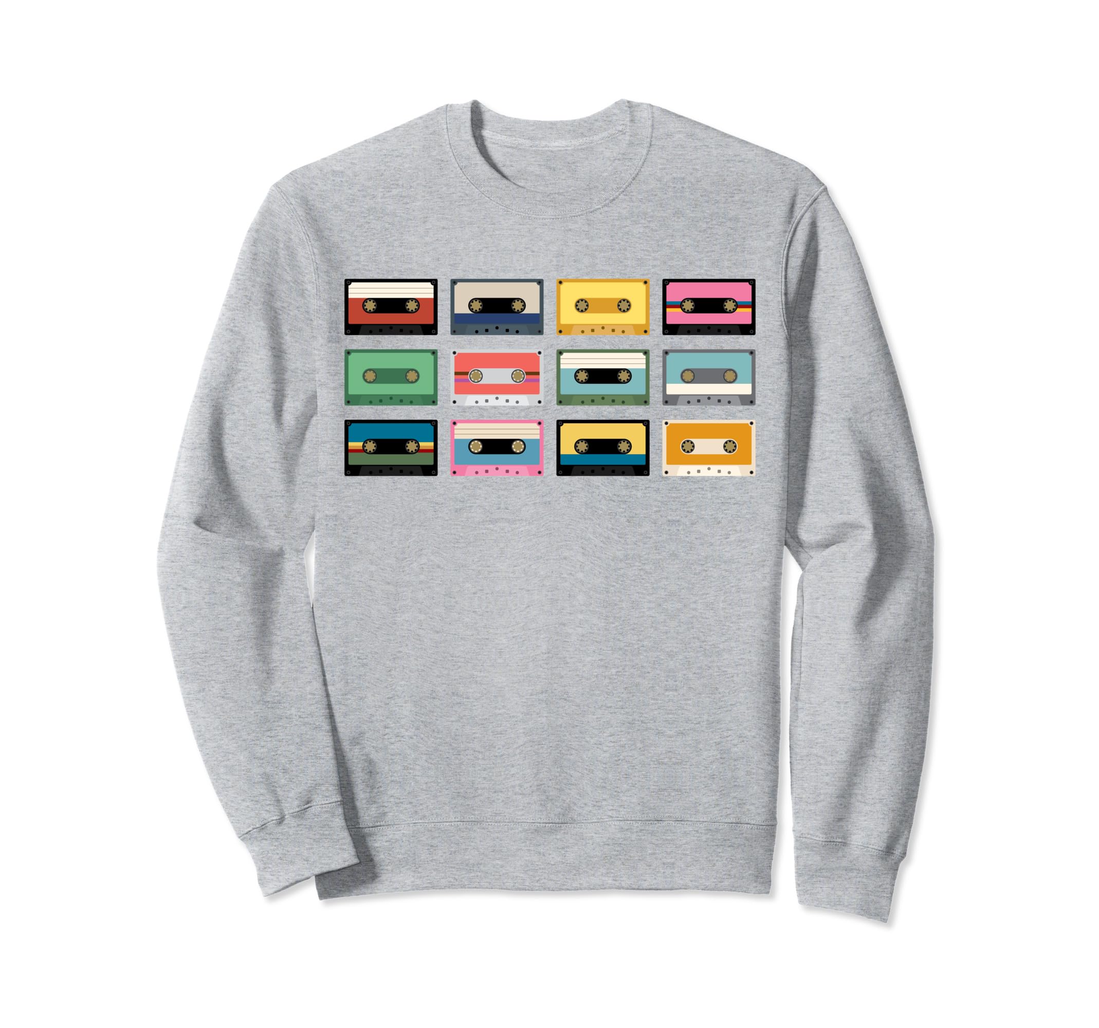 80S Rock Cassettes Rock Cassettes Sweatshirt - Streetwear Style Unisex - T-Shirt, Sweatshirt, Hoodie