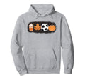 Fall Vibes Pumpkin Spice Soccer Hoodie - Custom Art Print for Adults - T-Shirt, Sweatshirt, Hoodie