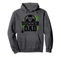 Proud Soccer Dad Whistle Sports Fan Hoodie - Custom Art Print Unisex - T-Shirt, Sweatshirt, Hoodie