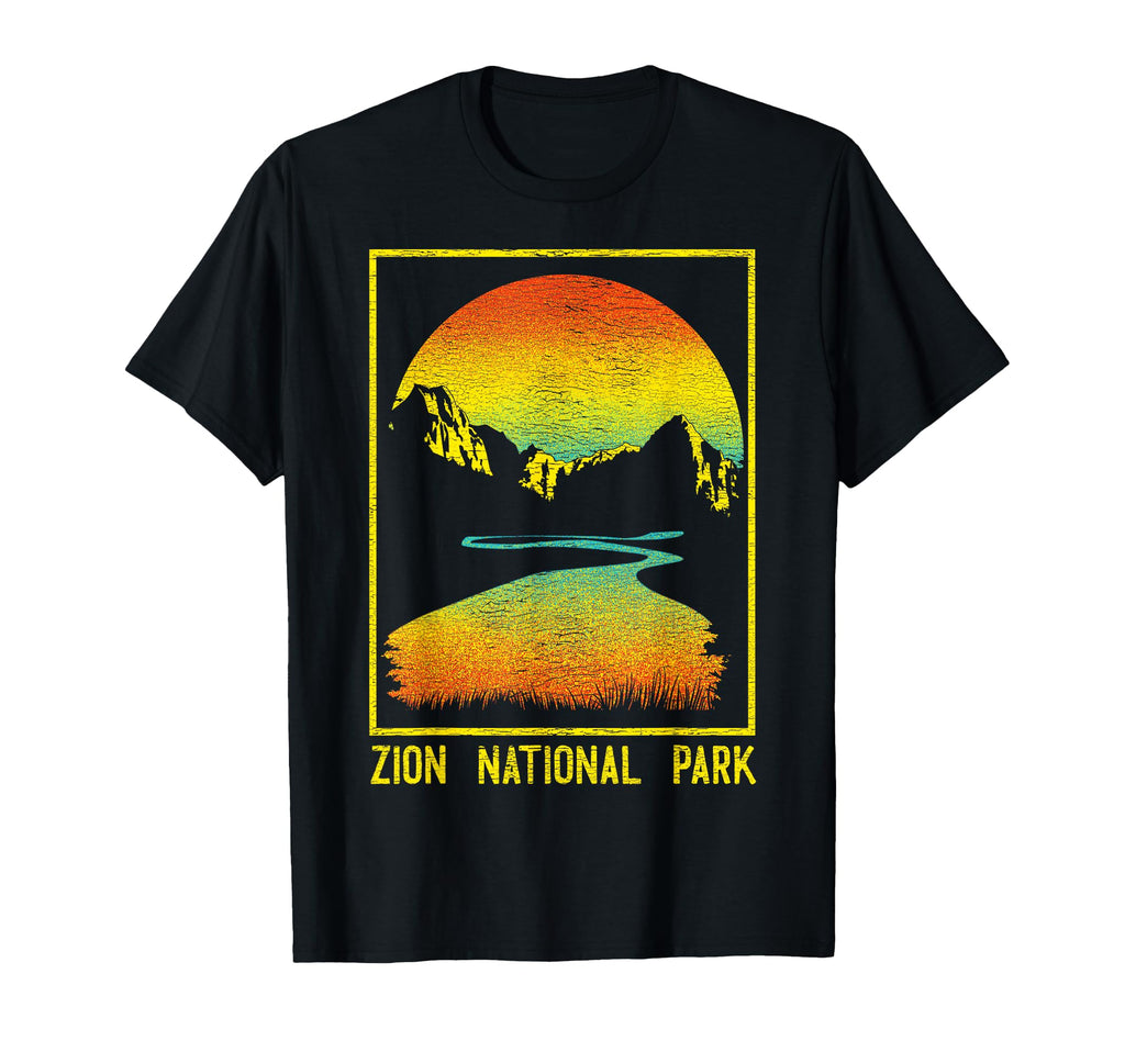 Zion National Park Utah Hiking T-Shirt - Trendy Graphic Unisex - T-Shirt, Sweatshirt, Hoodie