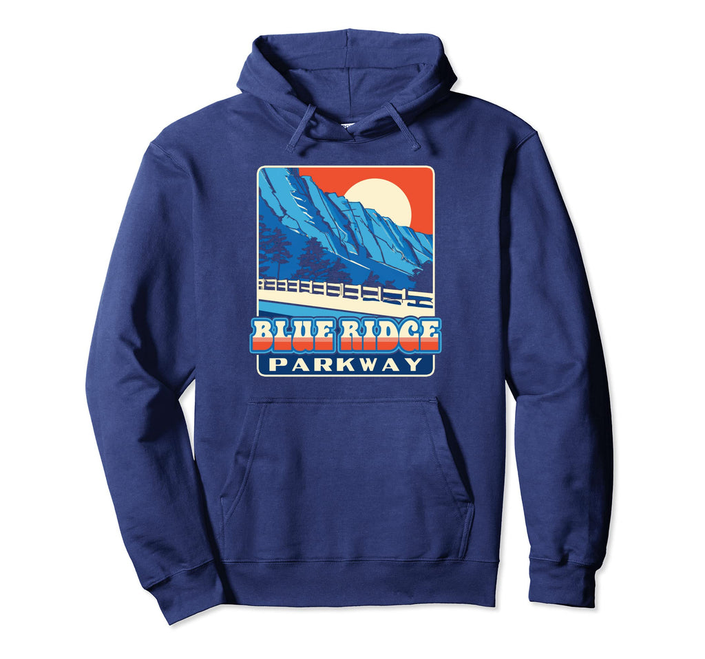 Blue Ridge Parkway Wpa National Park Hoodie - Novelty Apparel Men Women - T-Shirt, Sweatshirt, Hoodie
