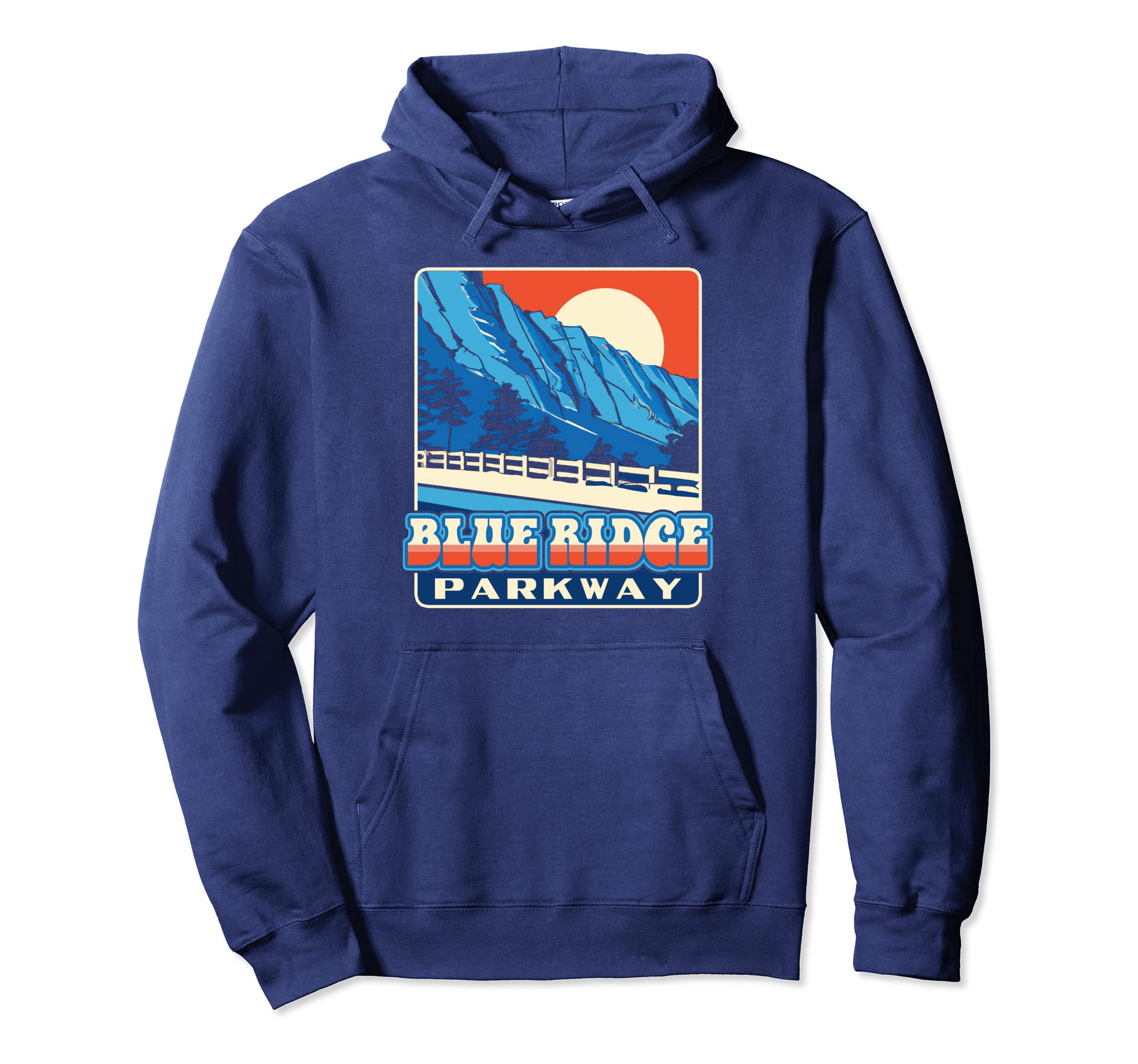 Blue Ridge Parkway Wpa National Park Hoodie - Novelty Apparel Men Women - T-Shirt, Sweatshirt, Hoodie