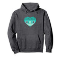 Cassette Tape Heart 80S Music Lovers Hoodie - Streetwear Style for Adults - T-Shirt, Sweatshirt, Hoodie