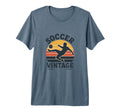Soccer Silhouette Tri Blend T-Shirt - Novelty Apparel for Adults - T-Shirt, Sweatshirt, Hoodie