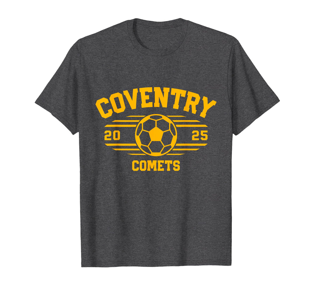 Coventry Comets Soccer Ball 2025 Hs T-Shirt - Fun Novelty Design Unisex - T-Shirt, Sweatshirt, Hoodie