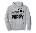 Soccer Poppy Love Soccer Player Hoodie - Casual Everyday Wear for Adults - T-Shirt, Sweatshirt, Hoodie