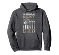 Proud Army Dad Us Army Dad Gifts Army Hoodie - Novelty Apparel for Adults - T-Shirt, Sweatshirt, Hoodie