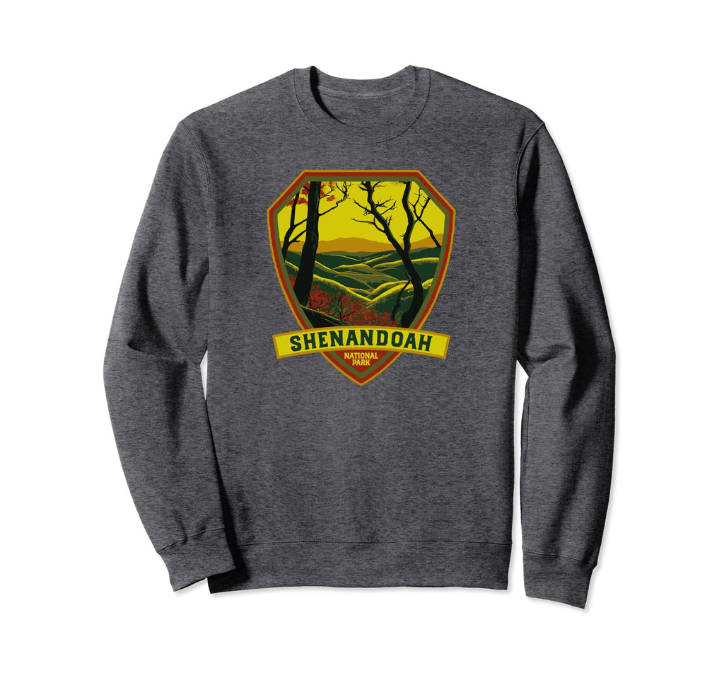 Shenandoah National Park Wpa Badge Sweatshirt - Graphic Print Unisex - T-Shirt, Sweatshirt, Hoodie