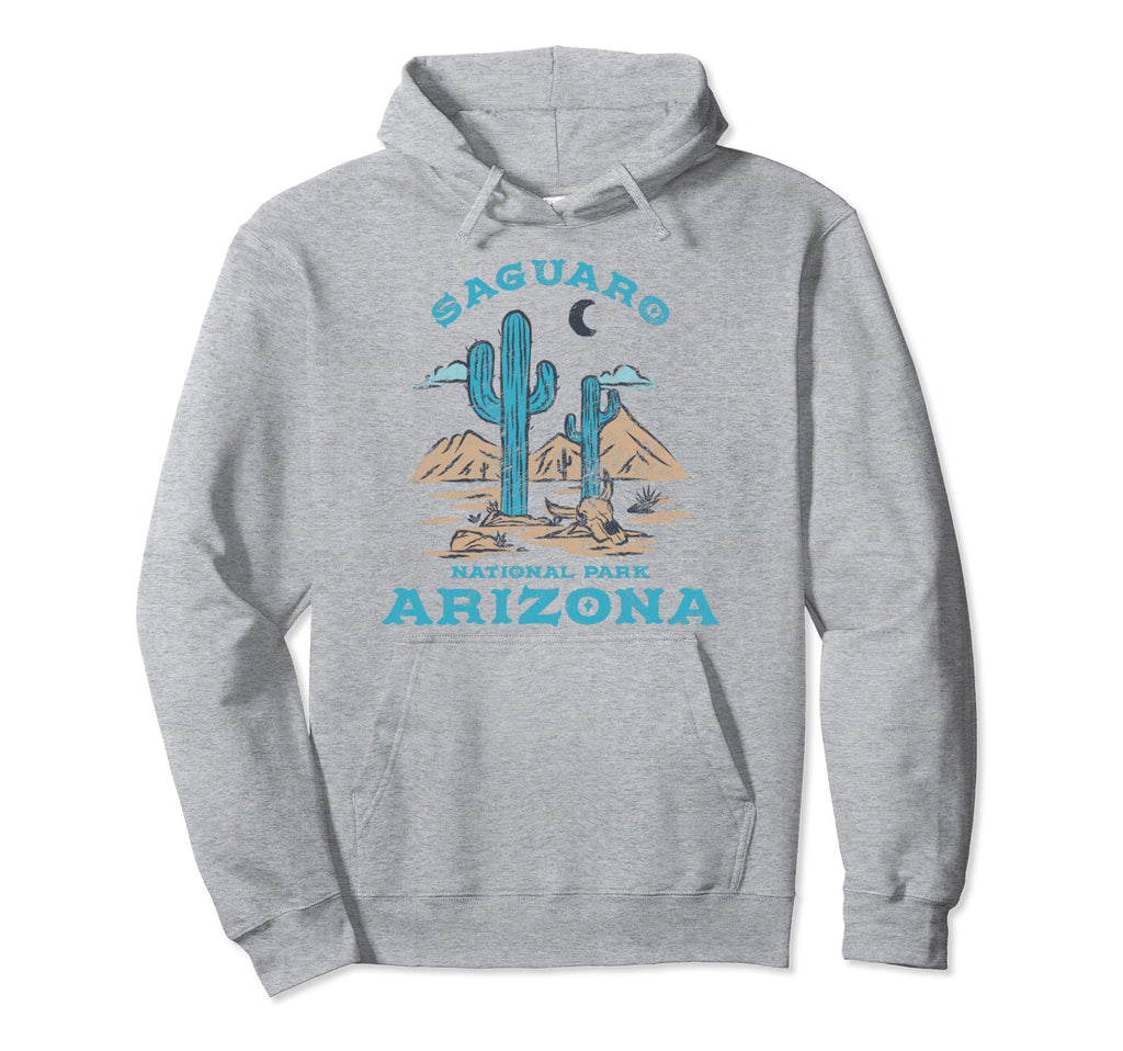 Saguaro Cactus Moon Arizona Hoodie - Fun Novelty Design for Adults - T-Shirt, Sweatshirt, Hoodie