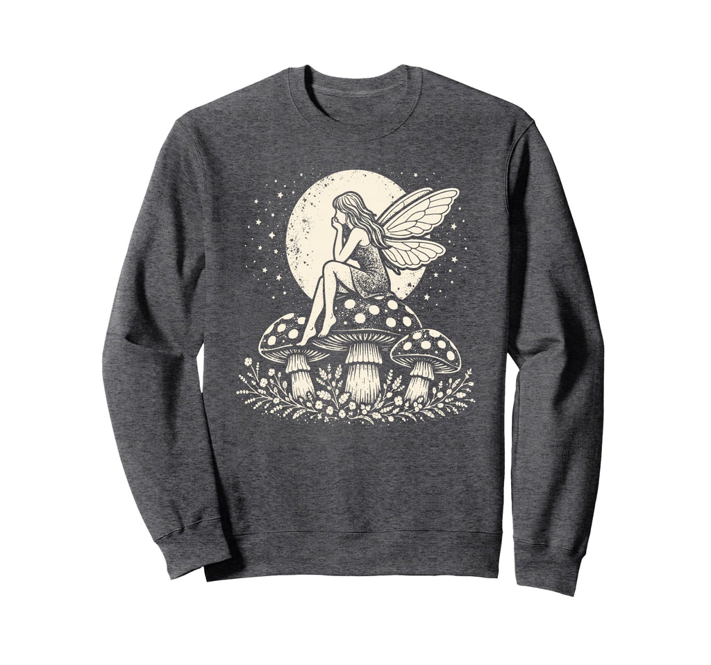 Fairycore Butterfly Fairy Sweatshirt - Fun Novelty Design Men Women - T-Shirt, Sweatshirt, Hoodie