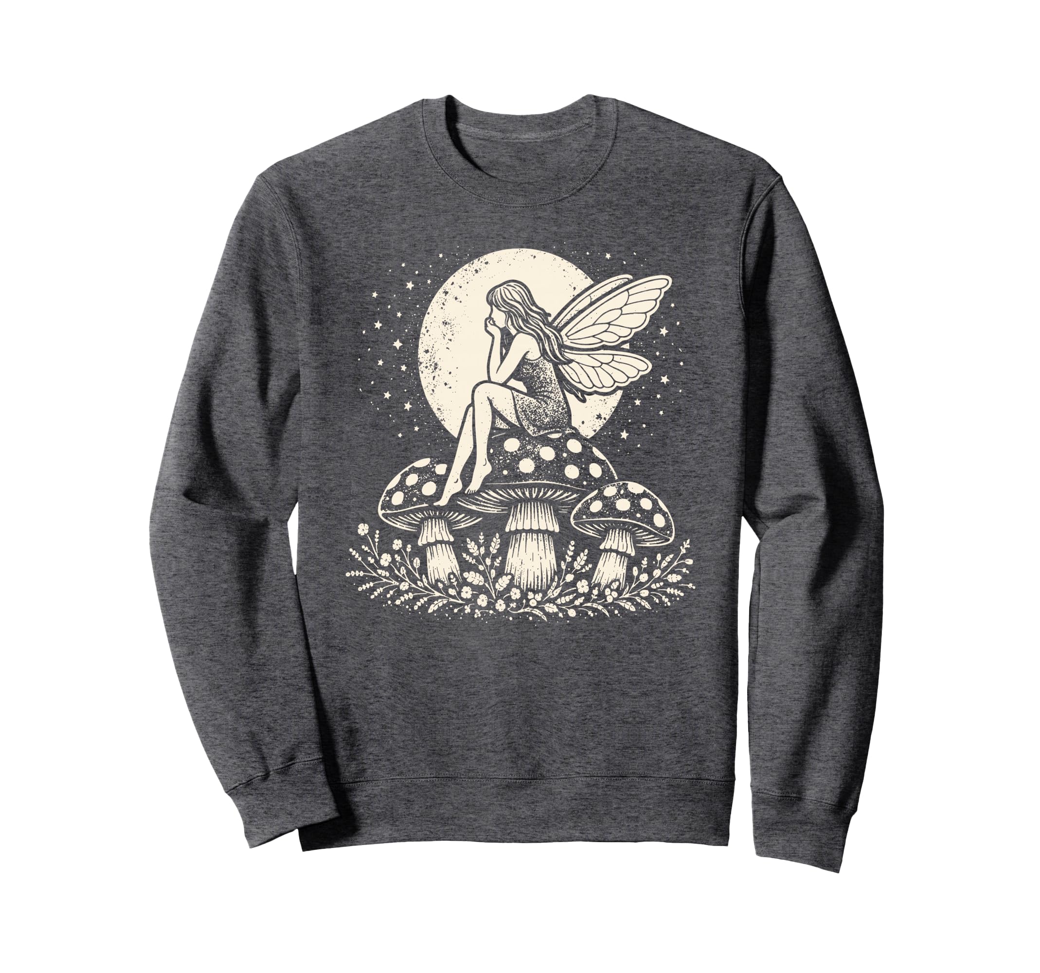 Fairycore Butterfly Fairy Sweatshirt - Fun Novelty Design Men Women - T-Shirt, Sweatshirt, Hoodie