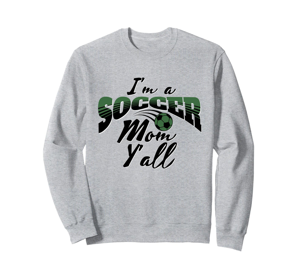 Mom Soccer Lover Soccer Mom Gift Dark Sweatshirt - Unique Graphic Unisex - T-Shirt, Sweatshirt, Hoodie