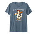 Outnumbered Goose Mothers Day Mom T-Shirt - Novelty Apparel for Adults - T-Shirt, Sweatshirt, Hoodie