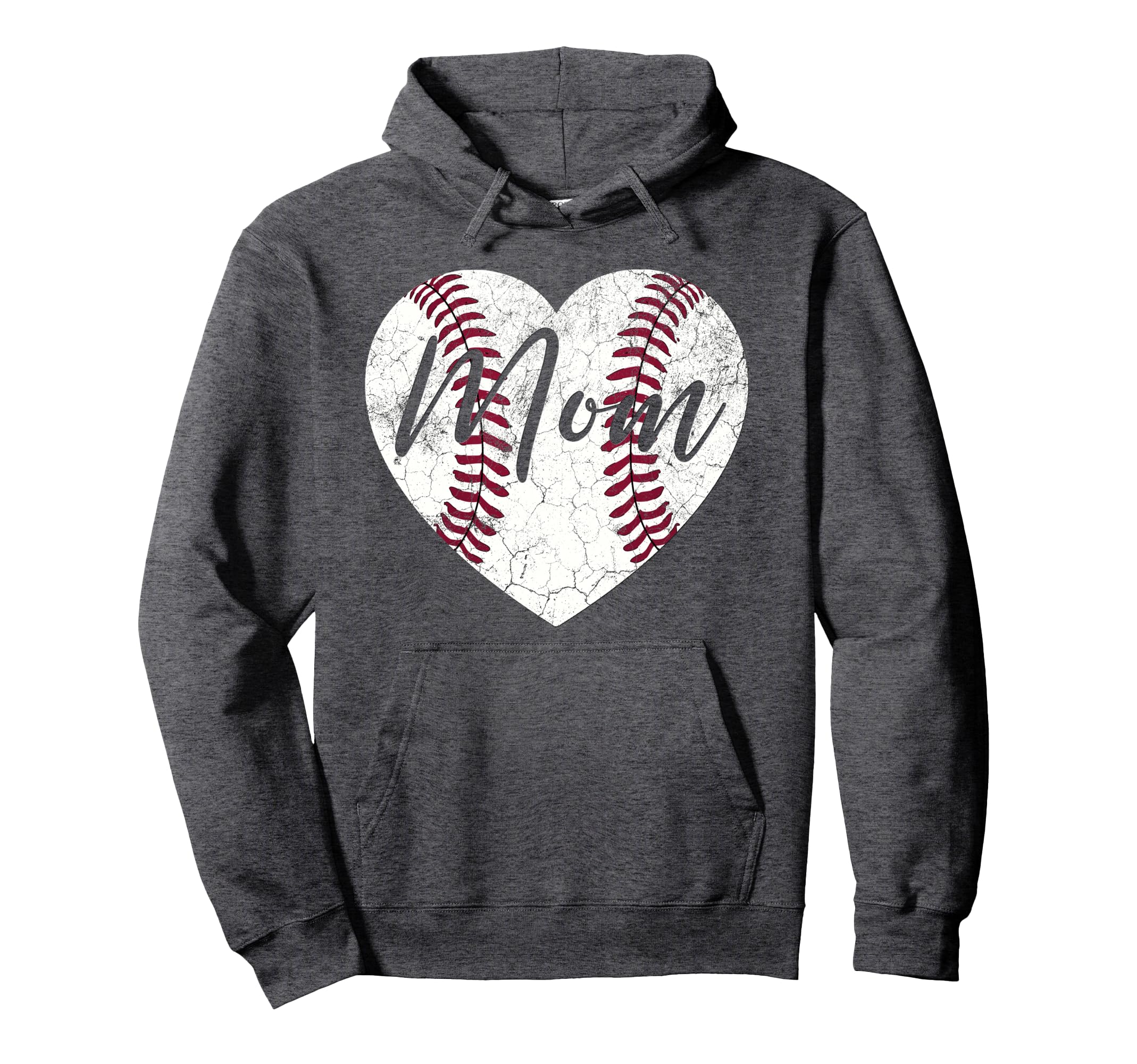 Baseball Mommy Mom Mama Wife Hoodie - Aesthetic Graphic Men Women - T-Shirt, Sweatshirt, Hoodie