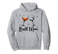 Ball Mom Wine Mom Funny Basketball Mom Hoodie - Minimalist Print Unisex - T-Shirt, Sweatshirt, Hoodie