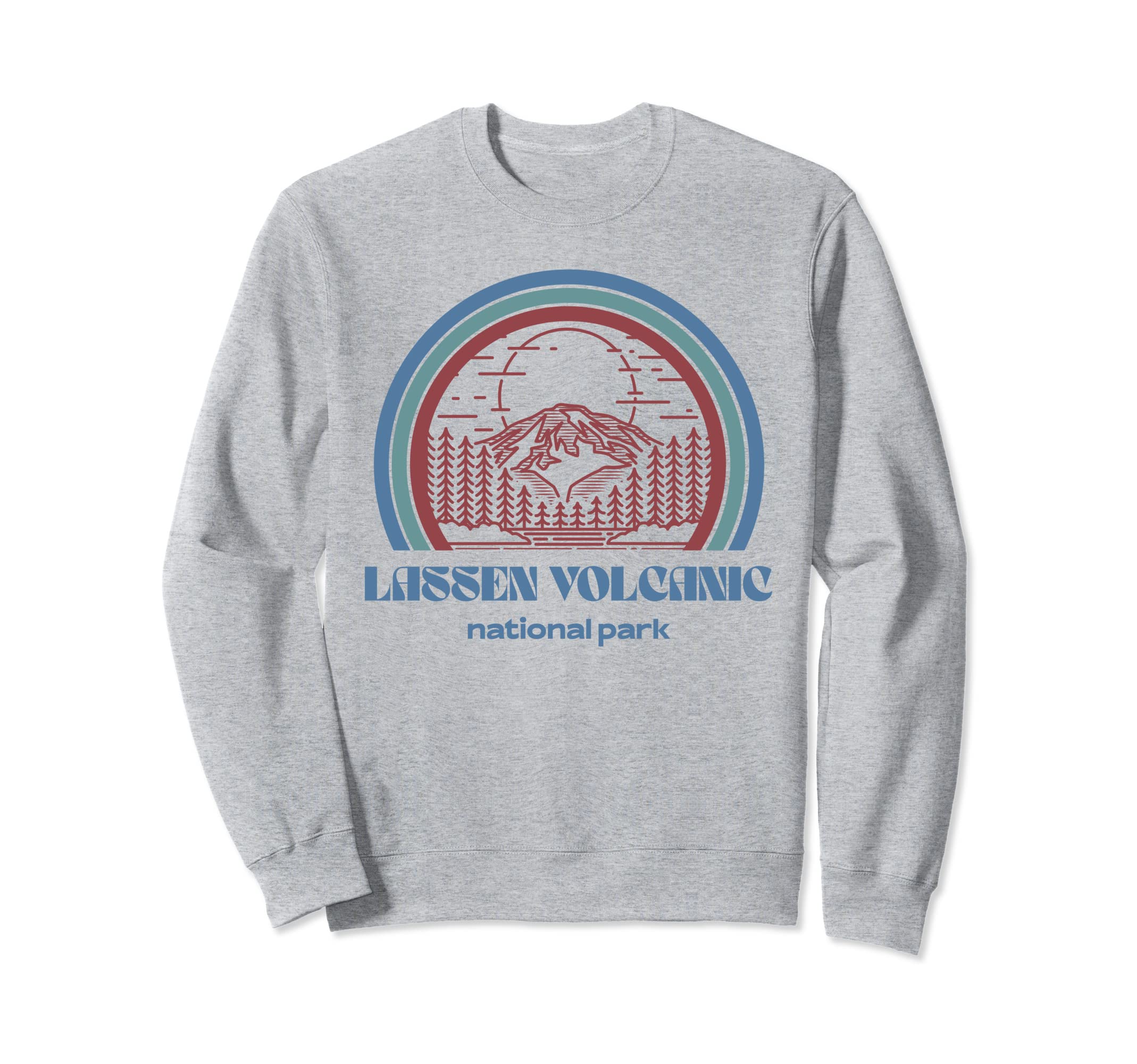 Lassen Volcanic National Park Outdoor Sweatshirt - Unique Graphic Unisex - T-Shirt, Sweatshirt, Hoodie
