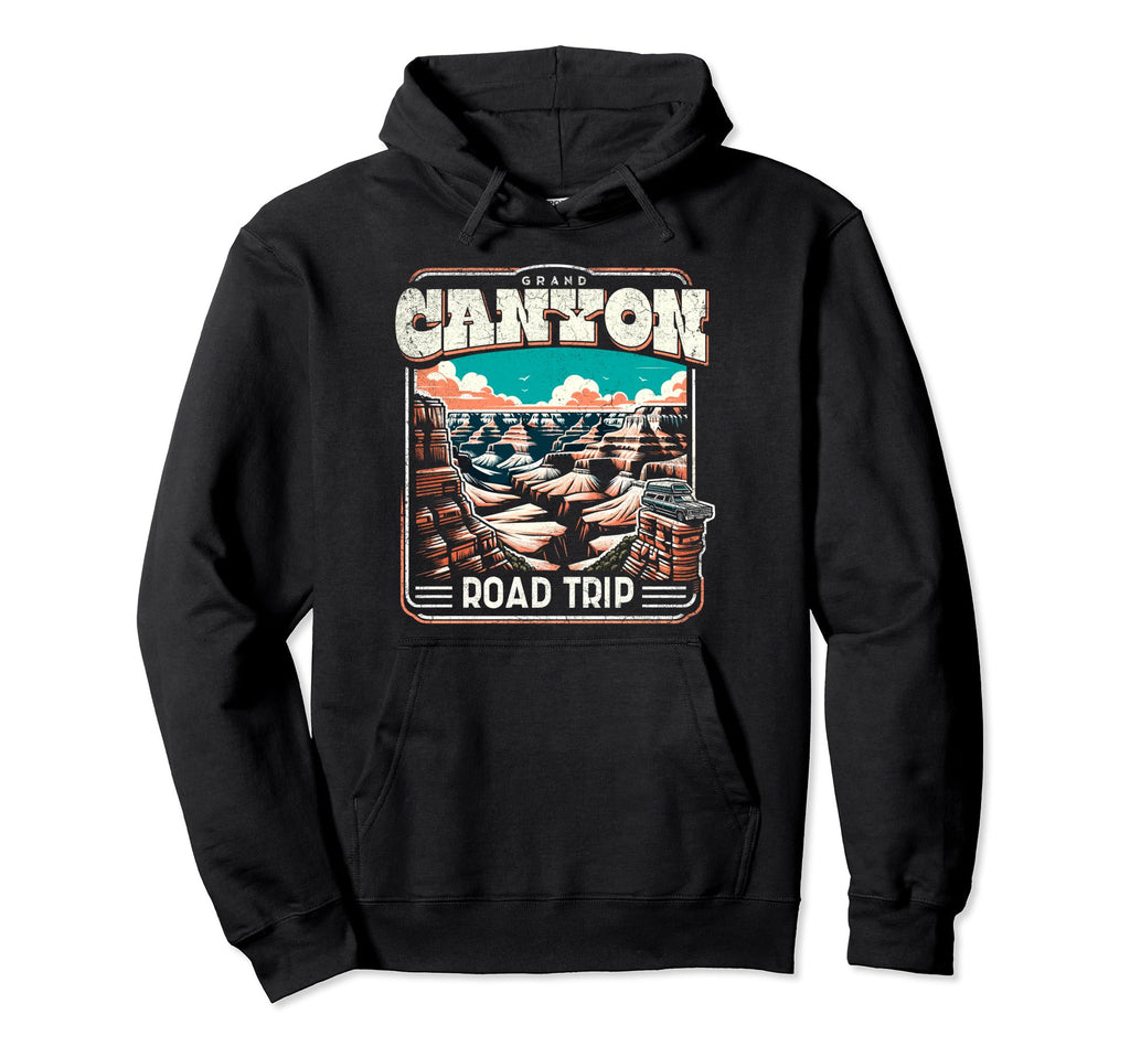 Grand Canyon Road Trip Arizona Hoodie - Aesthetic Graphic for Adults - T-Shirt, Sweatshirt, Hoodie