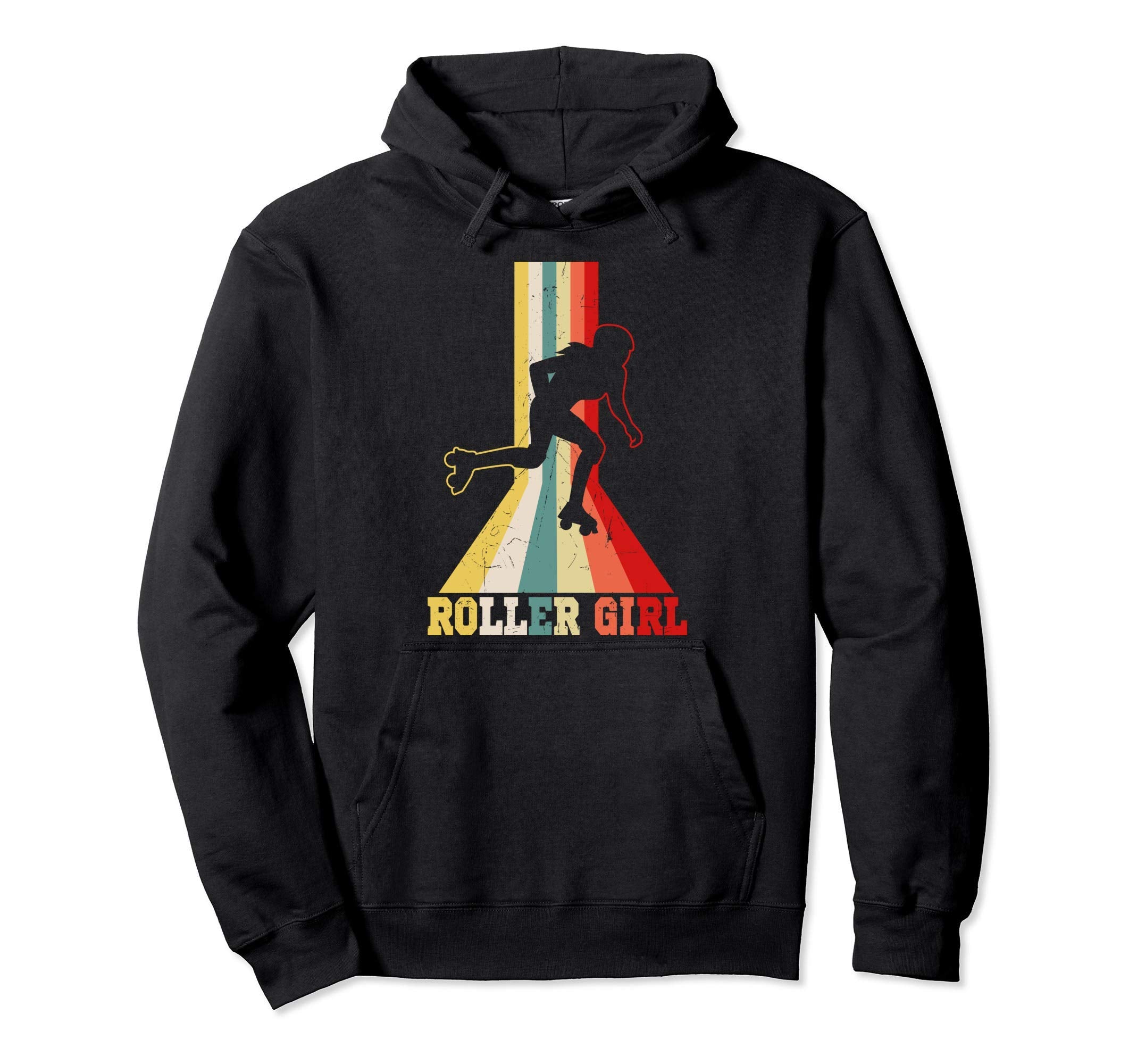 Roller Roller Derby Skates Skater Gift Hoodie - Novelty Apparel for Adults - T-Shirt, Sweatshirt, Hoodie