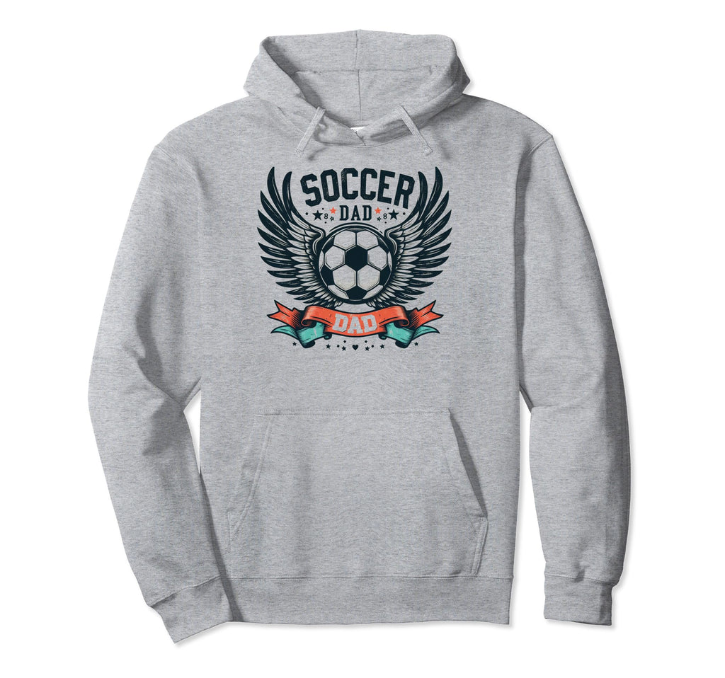 Soccer Dad Family Matching Dad Hoodie - Fun Novelty Design for Adults - T-Shirt, Sweatshirt, Hoodie