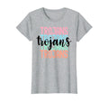 Trojans Team Mascot School Spirit T-Shirt - Novelty Apparel for Adults - T-Shirt, Sweatshirt, Hoodie