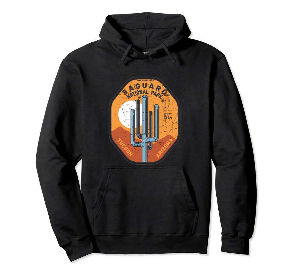 Saguaro National Park Tucson Az Large Hoodie - Graphic Print for Adults - T-Shirt, Sweatshirt, Hoodie