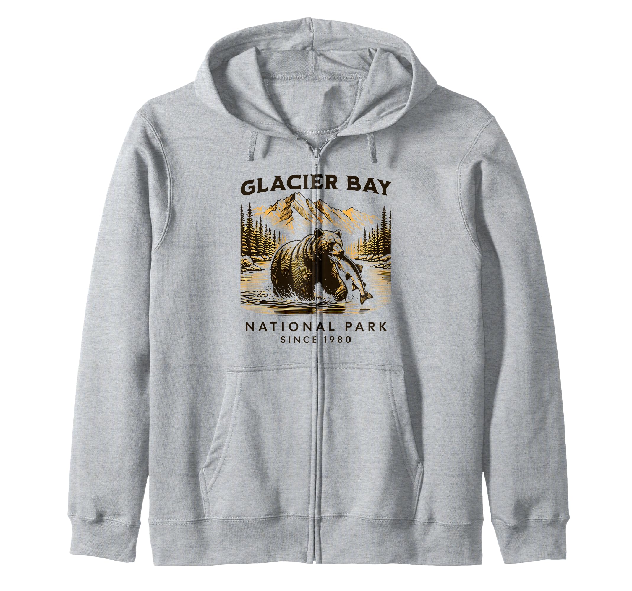 Glacier Bay National Park Alaska T-Shirt - Casual Everyday Wear Men Women - T-Shirt, Sweatshirt, Hoodie