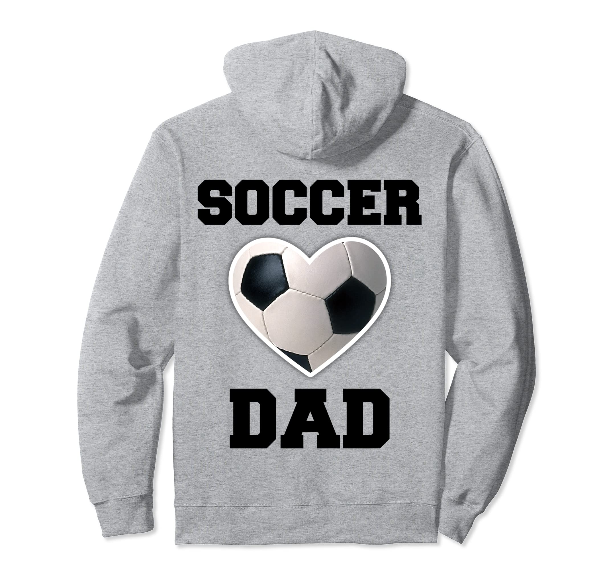 Soccer Dad Family Matching Sport Lover Hoodie - Novelty Apparel for Adults - T-Shirt, Sweatshirt, Hoodie