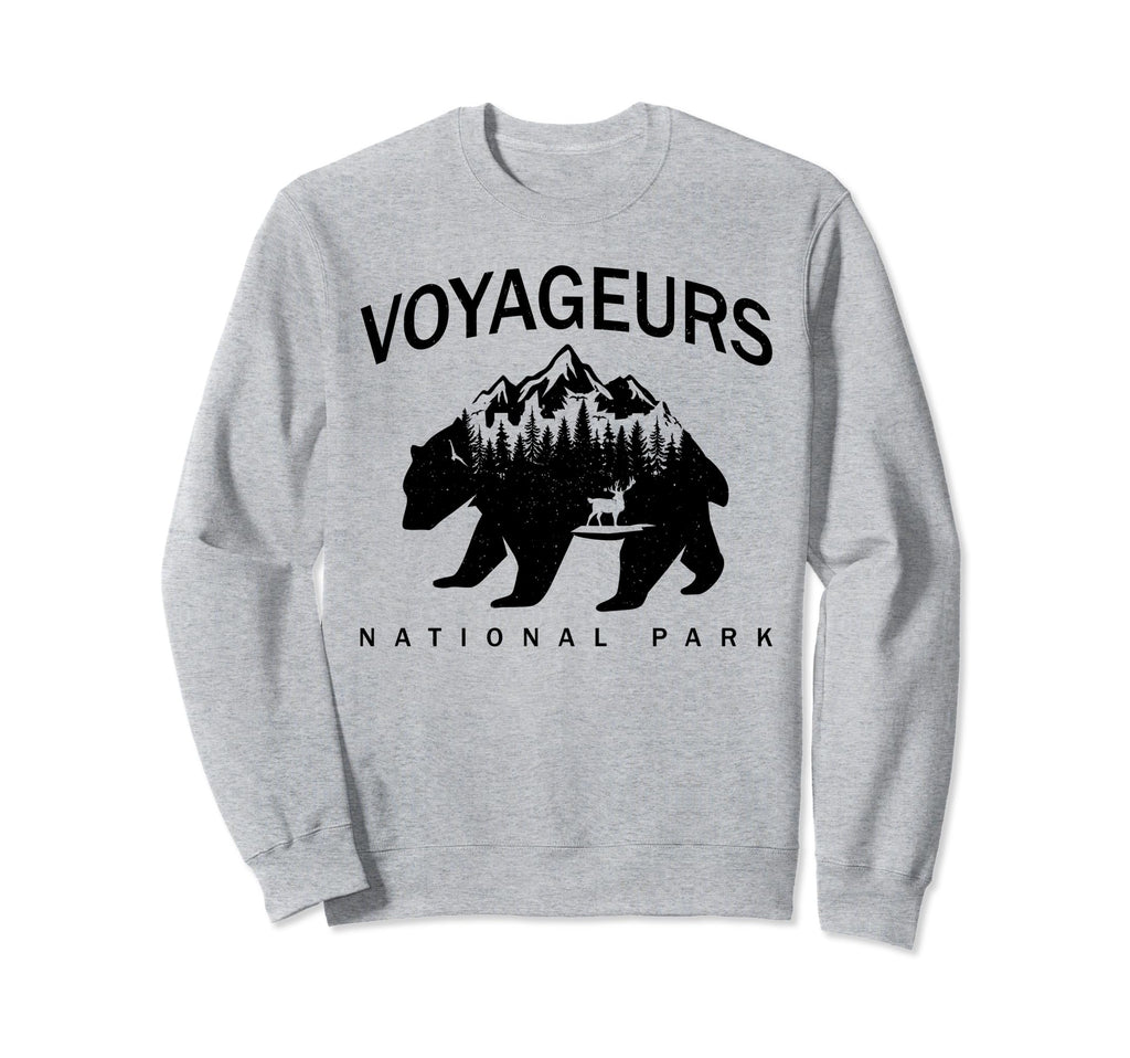 Voyageurs National Park Bear Sweatshirt - Fun Novelty Design Unisex - T-Shirt, Sweatshirt, Hoodie