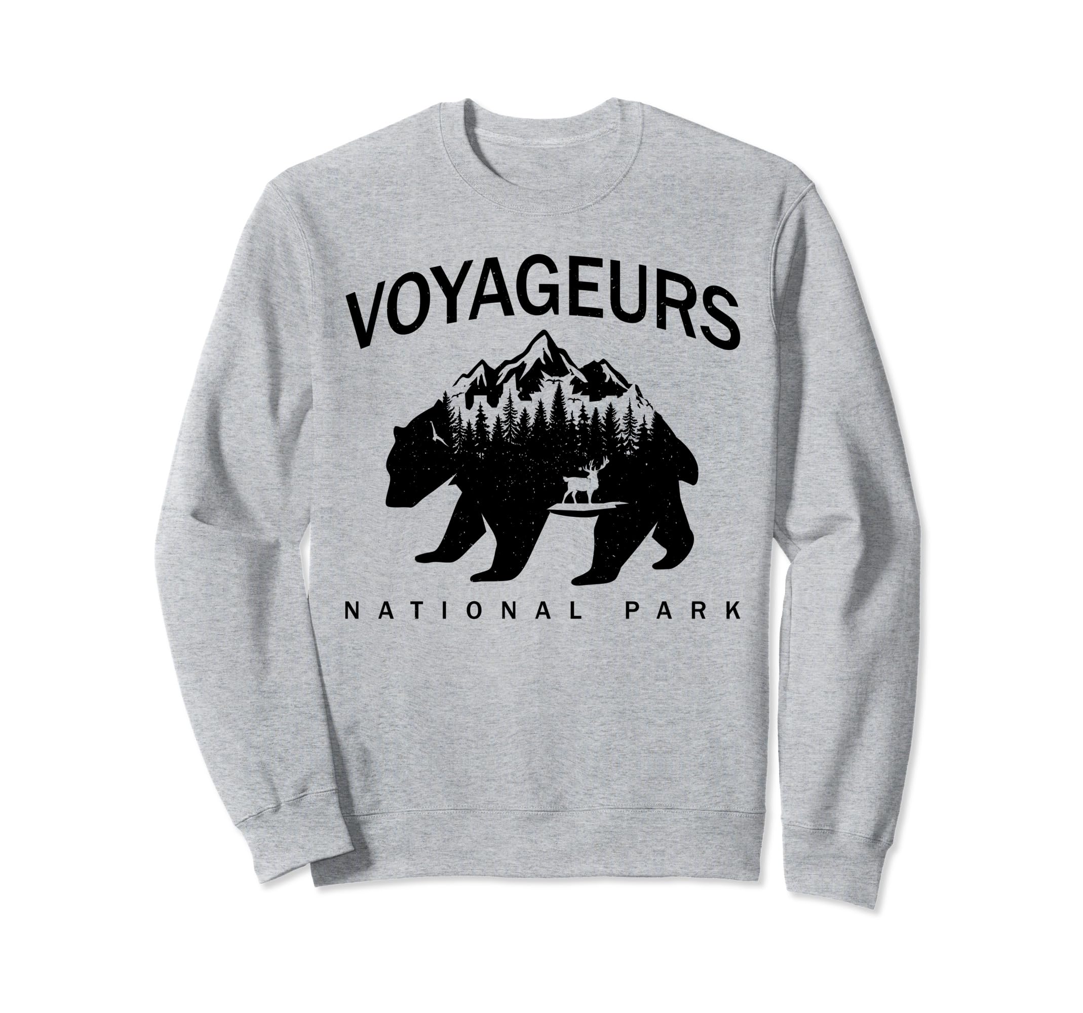 Voyageurs National Park Bear Sweatshirt - Fun Novelty Design Unisex - T-Shirt, Sweatshirt, Hoodie