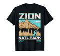 Zion National Park Utah 1919 Hiking T-Shirt - Trendy Graphic Unisex - T-Shirt, Sweatshirt, Hoodie