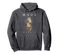 Maui Hawaii Surf Hawaiian Surfing Hoodie - Casual Everyday Wear for Adults - T-Shirt, Sweatshirt, Hoodie