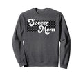 Soccer Mom Soccer Mama Checkered Sweatshirt - Minimalist Print Unisex - T-Shirt, Sweatshirt, Hoodie