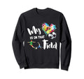 My Heart Is That Field Soccer Mom Sweatshirt - Minimalist Print Unisex - T-Shirt, Sweatshirt, Hoodie