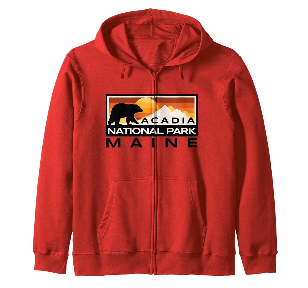 Acadia National Park Maine Usa Outdoor Hoodie - Unique Graphic Unisex - T-Shirt, Sweatshirt, Hoodie