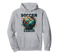 Soccer Coach Training Coaching Football Hoodie - Unique Graphic Men Women - T-Shirt, Sweatshirt, Hoodie
