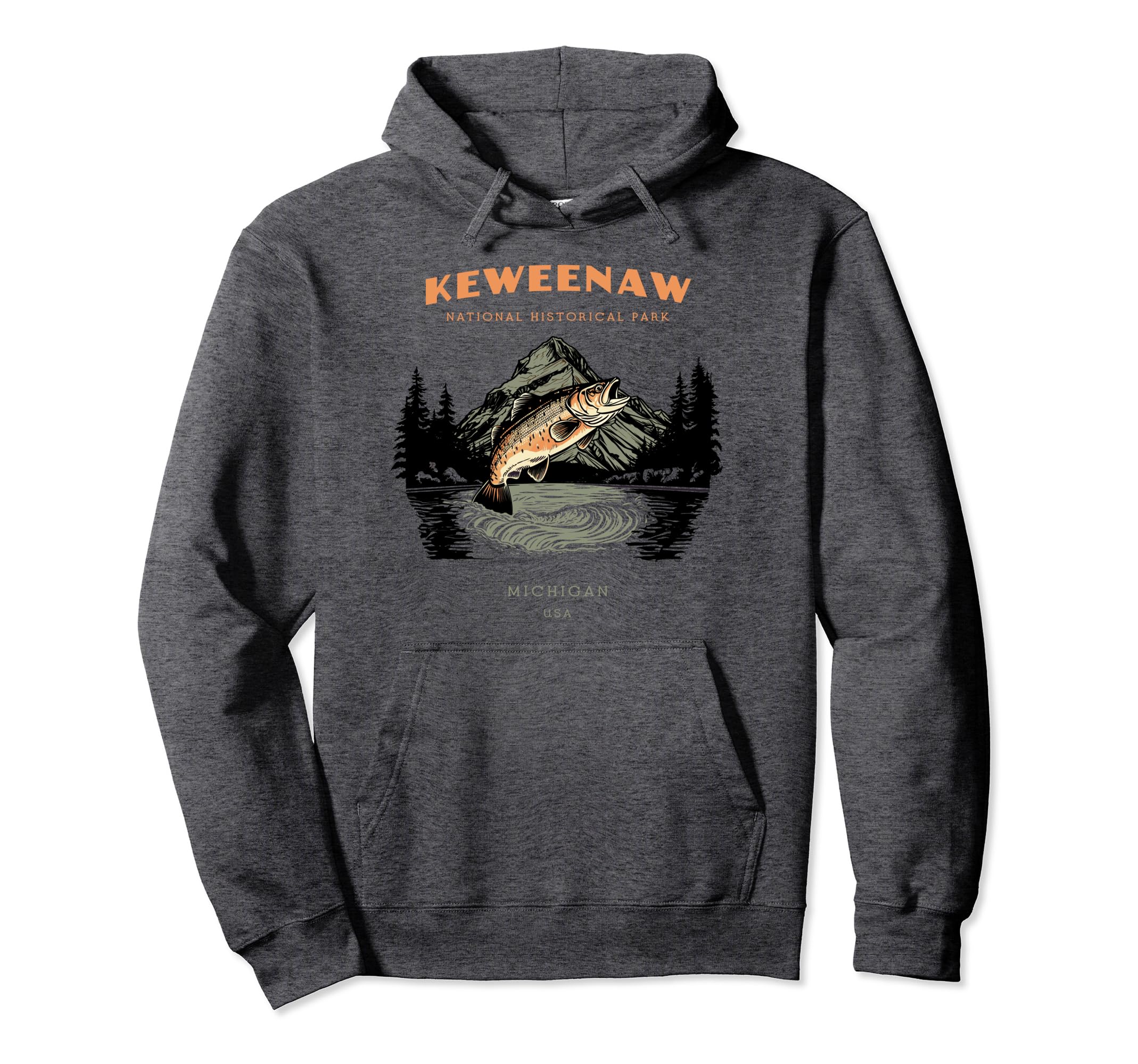 Keweenaw National Historical Park Hoodie - Trendy Graphic for Adults - T-Shirt, Sweatshirt, Hoodie