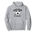 Funny Soccer Coach Hoodie - Minimalist Print Unisex - T-Shirt, Sweatshirt, Hoodie
