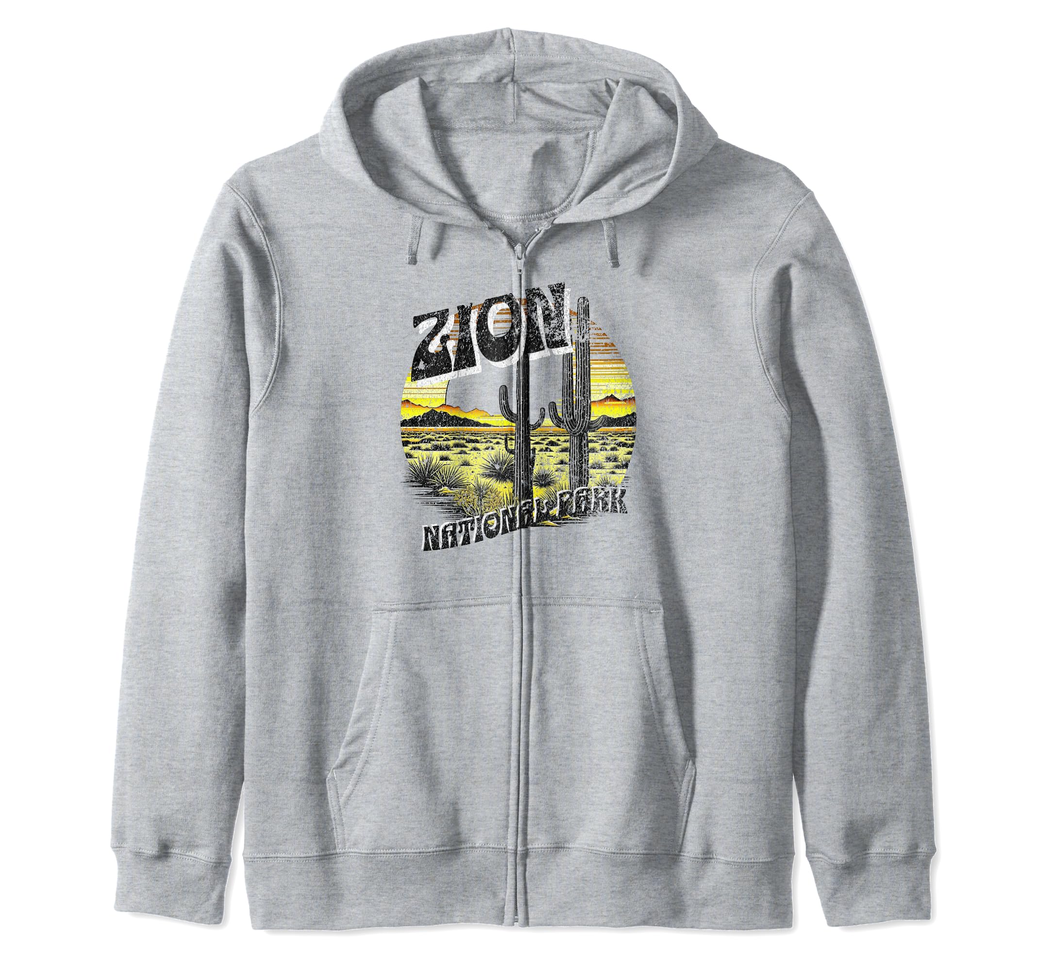 Zion National Park Utah Usa Outdoor Hoodie - Unique Graphic for Adults - T-Shirt, Sweatshirt, Hoodie